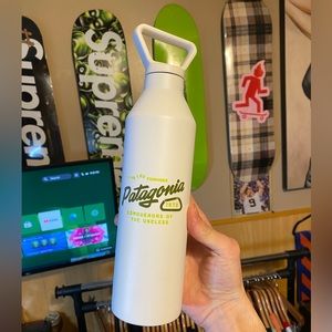 Patagonia Water Bottle Miir 23oz Rare White viva los fun hogs Limited Edition
